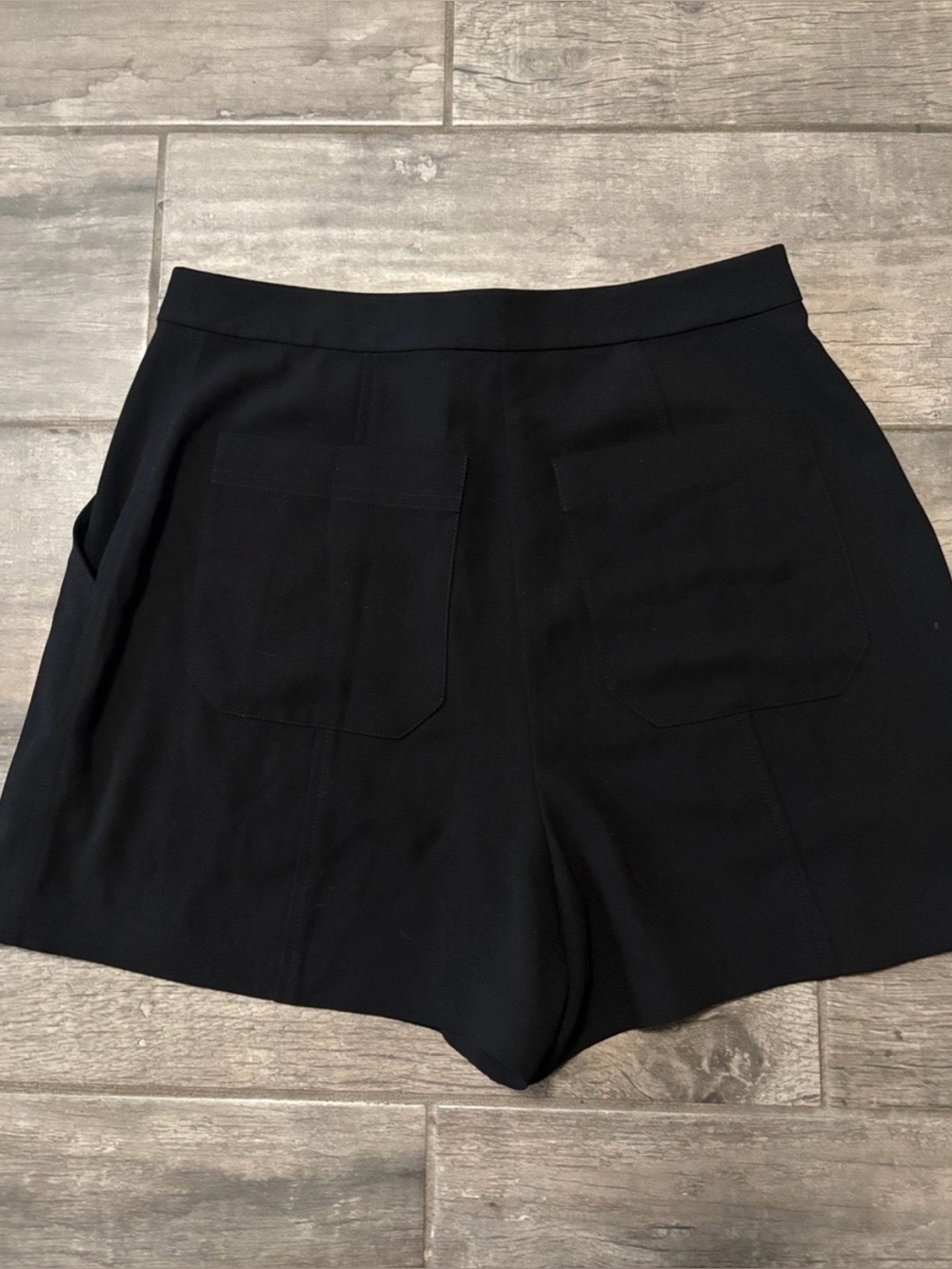 T Alexander Wang Pleated Front Black Dressy‎ Shorts - Size 8